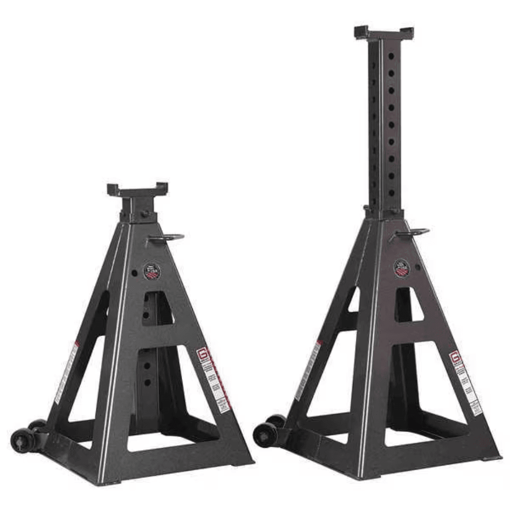 Tall Vehicle Stands – 35-Ton Capacity (Pair)