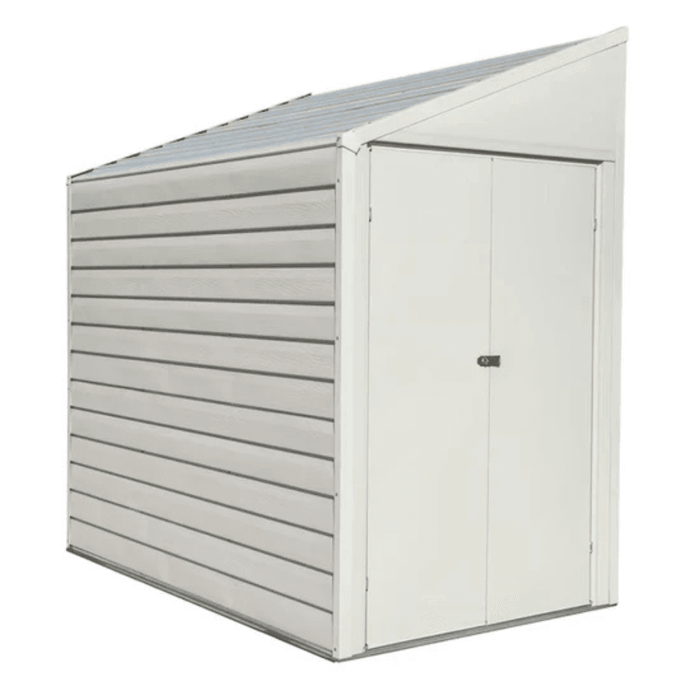 Arrow 4 ft. x 7 ft. Yardsaver Galvanized Steel Storage Shed